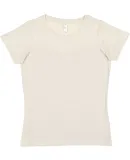 3516 LA T Ladies Longer Length T-Shirt in Natural