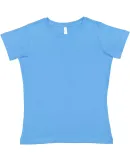 3516 LA T Ladies Longer Length T-Shirt in Tradewind