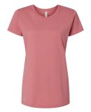 3516 LA T Ladies Longer Length T-Shirt in Mauvelous