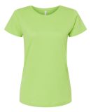 3516 LA T Ladies Longer Length T-Shirt in Key lime