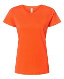 3516 LA T Ladies Longer Length T-Shirt in Orange