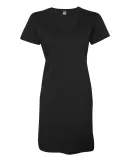 3522 LA T Ladies T-Shirt Dress BLACK