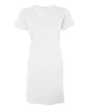 3522 LA T Ladies T-Shirt Dress WHITE