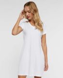 3522 LA T Ladies T-Shirt Dress in White