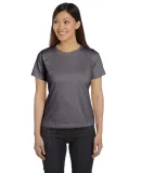 3580 LA T Ladies' Combed Ring-Spun T-Shirt in Charcoal