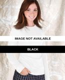 3608 LA T Junior Fine Jersey Long-Sleeve Longer-Le Black