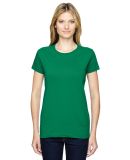 3616 LA T Juniors' Fine Jersey Longer Length T-Shi in Kelly