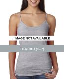 3623 LA T Junior Spaghetti Strap Tank Heather (93/7)