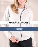 3655 LA T Ladies' French Terry Raglan Cadet Jacket Indigo