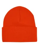 3825 Bayside Knit Cuff Beanie Bright Orange