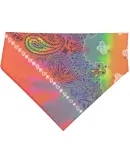 3905 Doggie Skins Bandana in Tye dye paisley