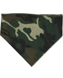 3905 Doggie Skins Bandana in Camouflage