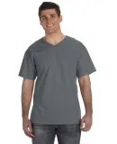 3930V Fruit of the Loom Adult Heavy Cotton HDV-Nec Charcoal Grey