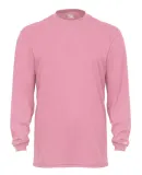 4104 Badger Adult B-Core Long-Sleeve Performance T Pink