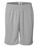 4110 Badger Adult BT5 Trainer Shorts With Pockets Silver