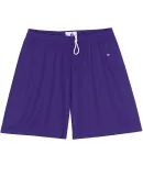 4116 Badger Ladies' B-Dry Core  Shorts in Purple