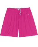 4116 Badger Ladies' B-Dry Core  Shorts in Hot pink