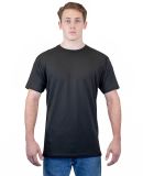 Tultex 202 Wholesale Cotton Plain T Shirt Bulk Pri in Black