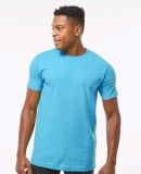 Tultex 202 Wholesale Cotton Plain T Shirt Bulk Pri in Aqua