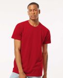 Tultex 202 Wholesale Cotton Plain T Shirt Bulk Pri in Cardinal