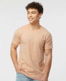 Tultex 202 Wholesale Cotton Plain T Shirt Bulk Pri in Peach