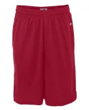 4119 Badger Adult B-Core Performance Shorts With P Red