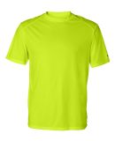 4120 Badger Adult B-Core Short-Sleeve Performance  in Safety yellow