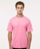 4120 Badger Adult B-Core Short-Sleeve Performance  in Pink