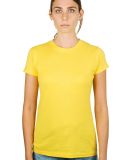 Tultex 0213 Juniors Tee with a Tear-Away Tag in Sunshine