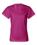 4160 Badger Ladies' B-Core Short-Sleeve Performanc Hot Pink