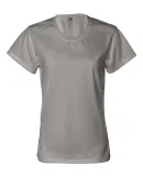 4160 Badger Ladies' B-Core Short-Sleeve Performanc Silver