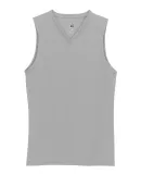 4163 Badger Ladies' Sleeveless Tee Silver