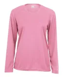 4164 Badger Ladies' B-Dry Core Long-Sleeve Tee Pink