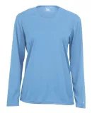 4164 Badger Ladies' B-Dry Core Long-Sleeve Tee Columbia Blue