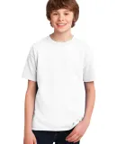 42000B Gildan Youth Core Performance T-Shirt in White