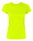 42000L Gildan Ladies' Core Performance T-Shirt SAFETY GREEN