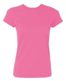 42000L Gildan Ladies' Core Performance T-Shirt SAFETY PINK