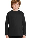 42400B Gildan Youth Core Performance Long-Sleeve T in Black