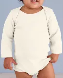 4411 Rabbit Skins Infant Baby Rib Long-Sleeve Cree NATURAL