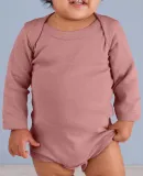 4411 Rabbit Skins Infant Baby Rib Long-Sleeve Cree MAUVELOUS