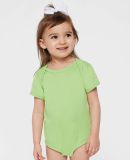 4424 Rabbit Skins Infant Fine Jersey Creeper in Key lime