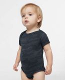 4424 Rabbit Skins Infant Fine Jersey Creeper in Storm camo