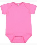 4424 Rabbit Skins Infant Fine Jersey Creeper in Raspberry