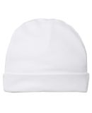 4451 Rabbit Skins Infant Cap in White