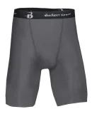 4607 Badger Men's 8" Inseam B-Fit Blended Compress Graphite