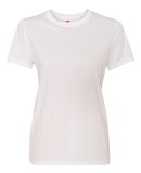 4830 Hanes Ladies' Cool DRI White