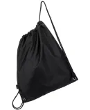 4921 Gemline Polyester Cinchpack BLACK