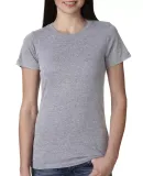 4990 Bayside Ladies' Fashion Jersey Tee Dark Ash