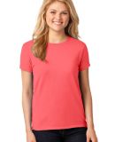 5000L Gildan Missy Fit Heavy Cotton T-Shirt in Coral silk