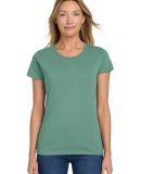 5000L Gildan Missy Fit Heavy Cotton T-Shirt in Aquatic